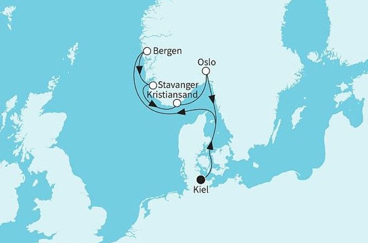 Impression zu Suiten Special Winter 2026/27 - Mein Schiff 3 - Norwegen