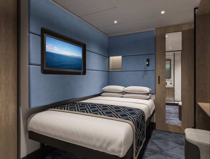 NCL Aqua Leben an Bord Kabinen Studio T1