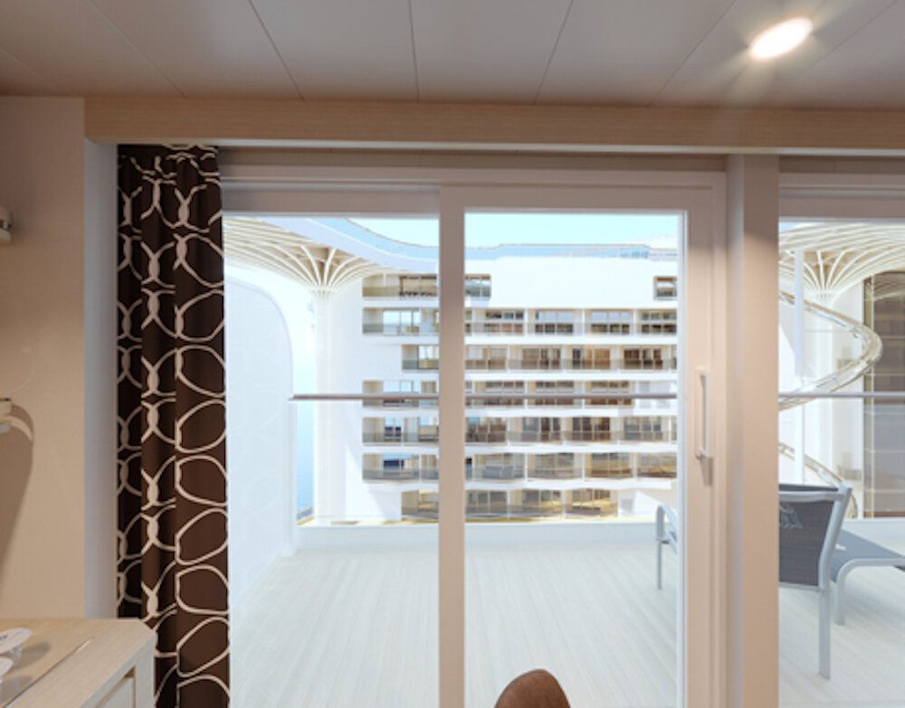 MSC World Europa - MSC Cruises - Premium Suite mit Promenaden- und Meerblick (SLP)