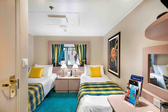 MSC Lirica - MSC Cruises - 2- Bett Meerblick