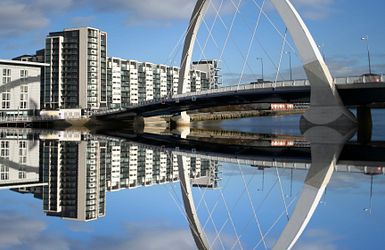 Q:\Destinationen\Großbritannien\Schottland\Glasgow\Clyde River_Glasgow_AdobeStock_8839944©Stephen Finn.jpeg