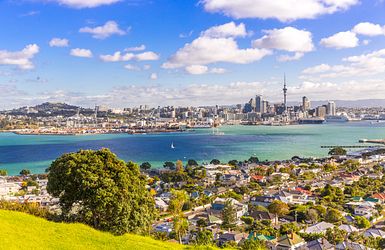 Blick auf Auckland