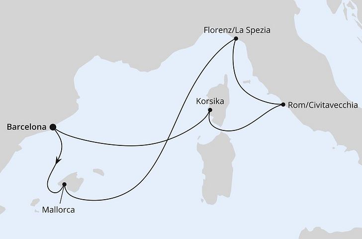 Impressionn zu AIDA Urlaubsweltmeister - AIDAcosma - Mittelmeer
