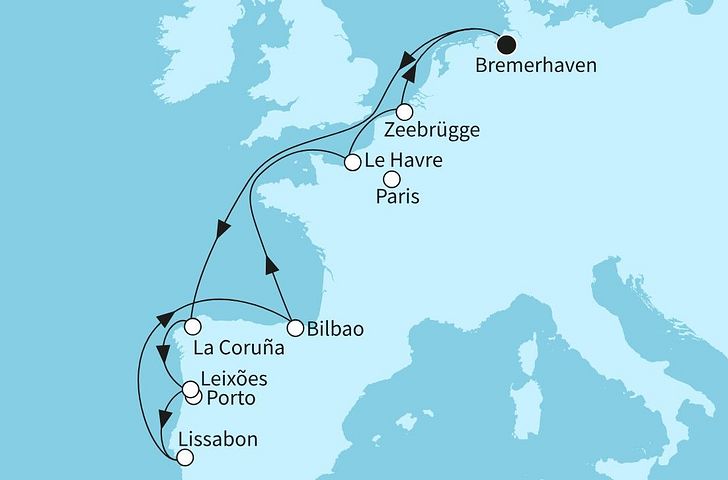 Impression zu Angebot der Woche - Mein Schiff 3 - Westeuropas Vielfalt