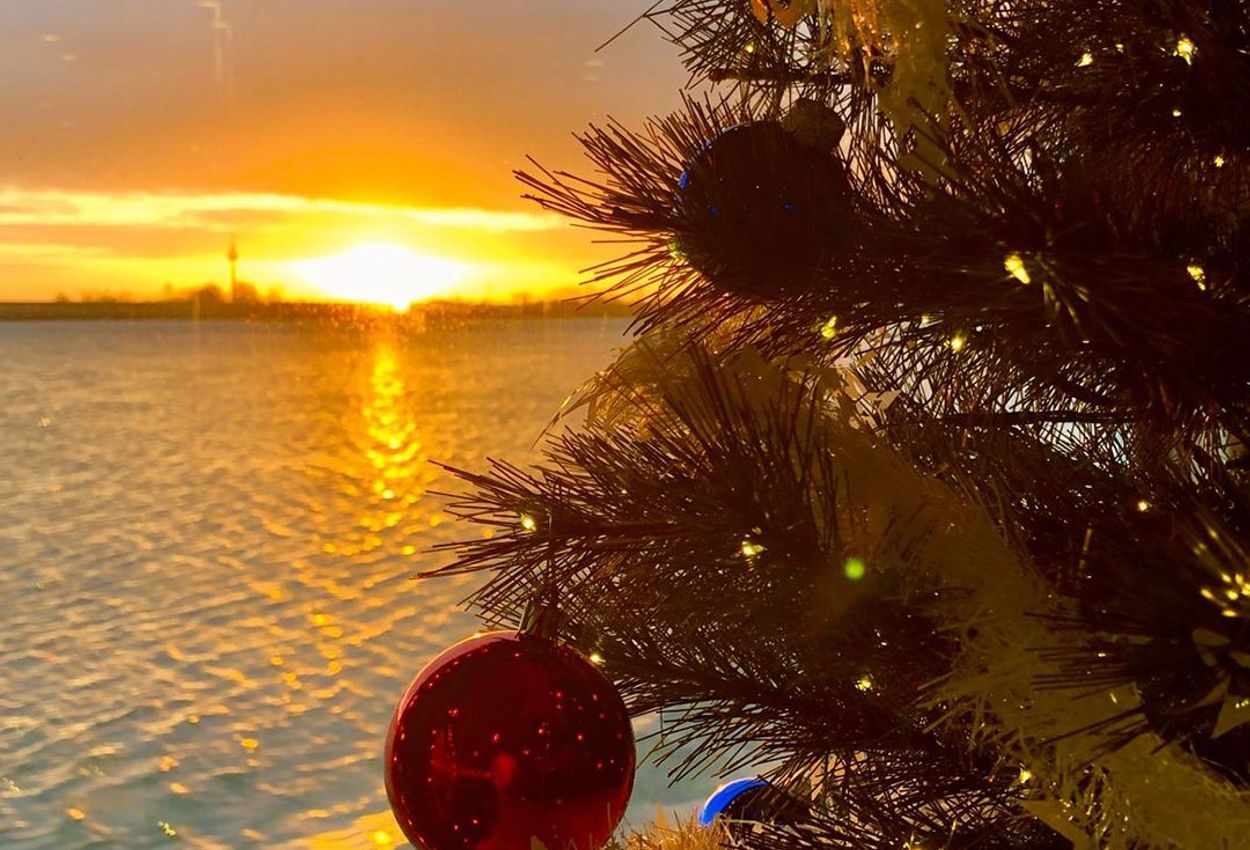 Weihnachtliche Stimmung auf der ARKONA