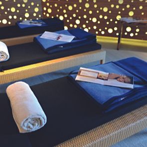 MS Artania Spoer und Wellness Spabereich