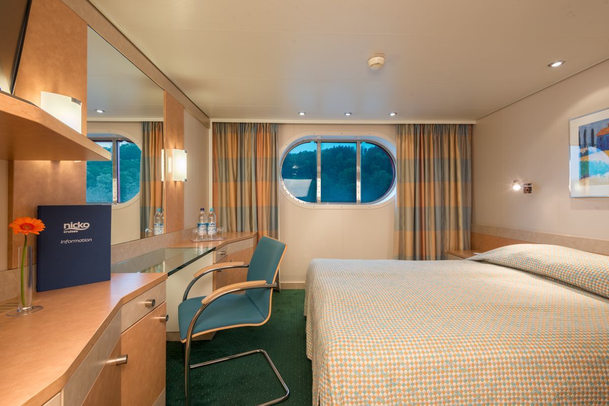 MS VIKTORIA - Nicko Cruises - 2-Bett Hauptdeck (HD)