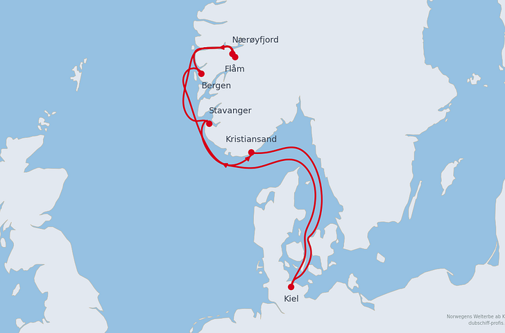 Impression zu AIDA ALL IN Winter 2026/27 - AIDAprima - Norwegens Welterbe