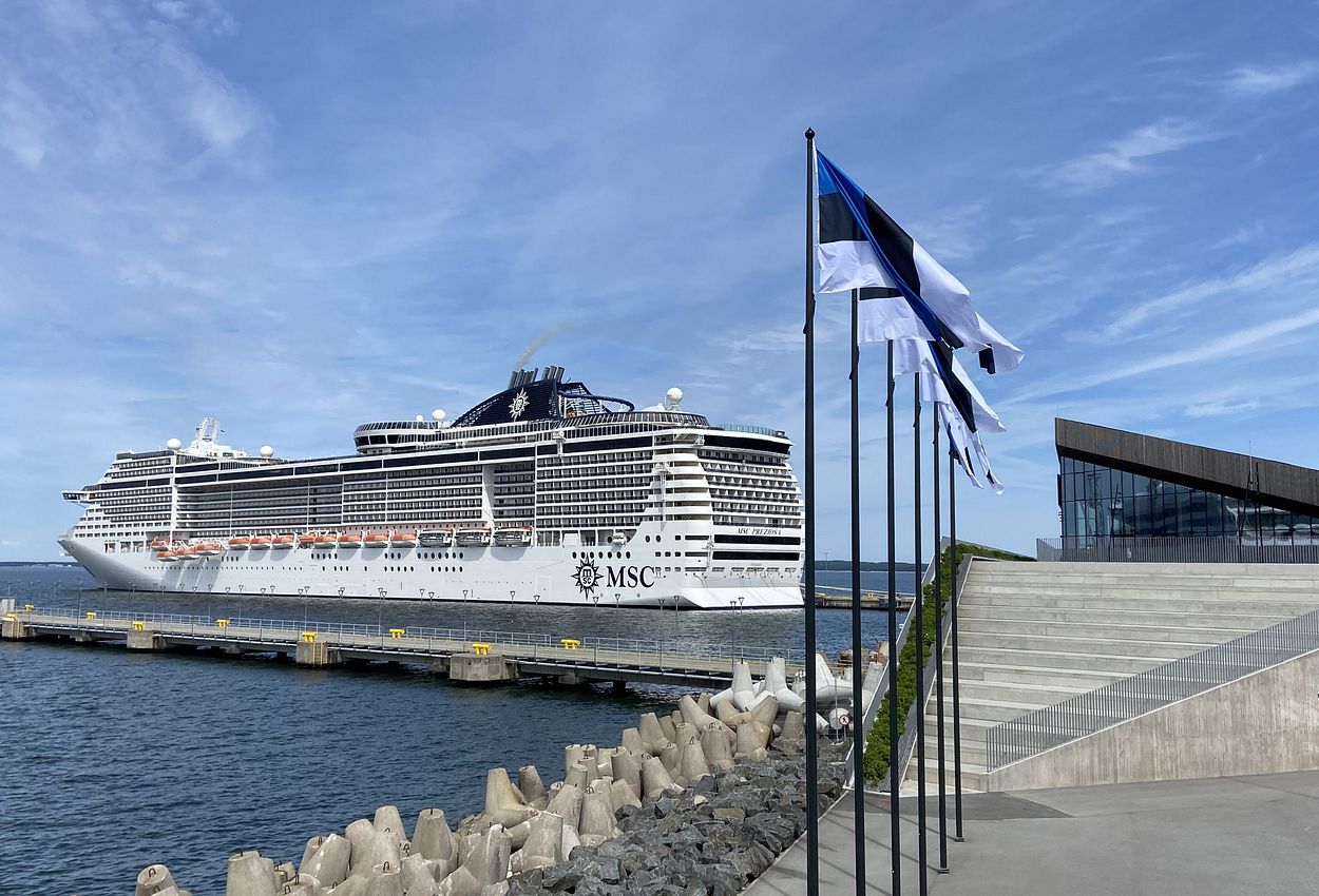 MSC Preziosa in Tallinn