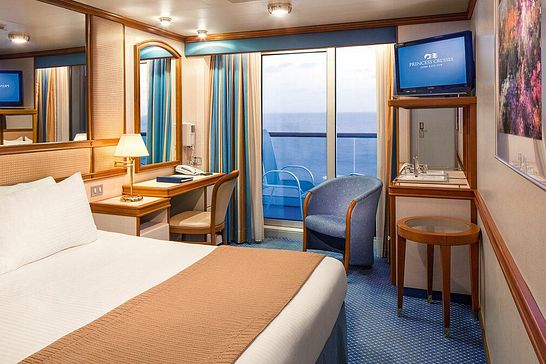 Emerald Princess - Princess Cruises - Balkonkabine (BA)