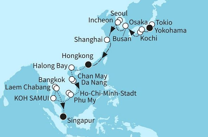 Impression zu Frühjahr 2027 - Mein Schiff 6 - Faszination Asien