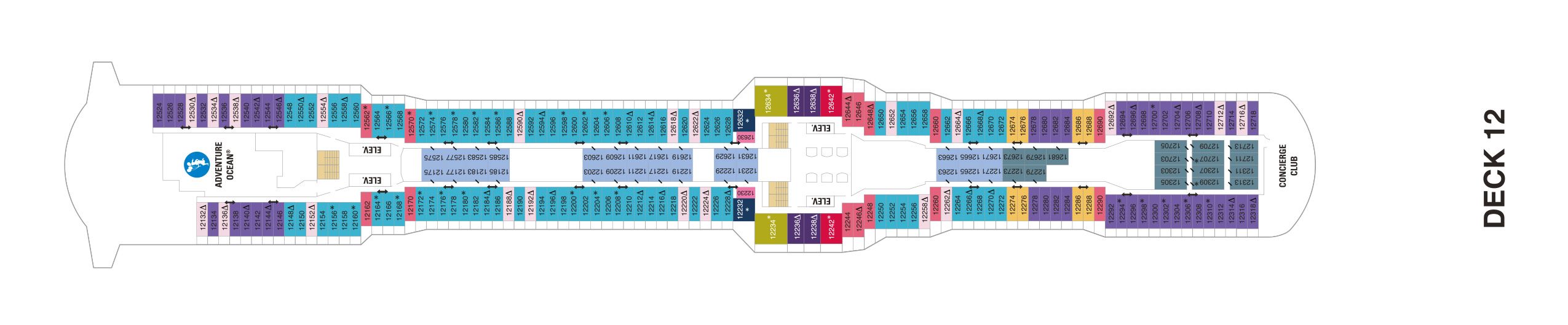 Quantum of the Seas Deck 12