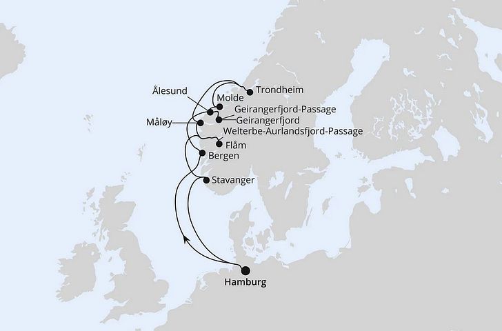 Impression zu Sommer 2026 Besttarif - Norwegens Fjord-Weltnaturerbe