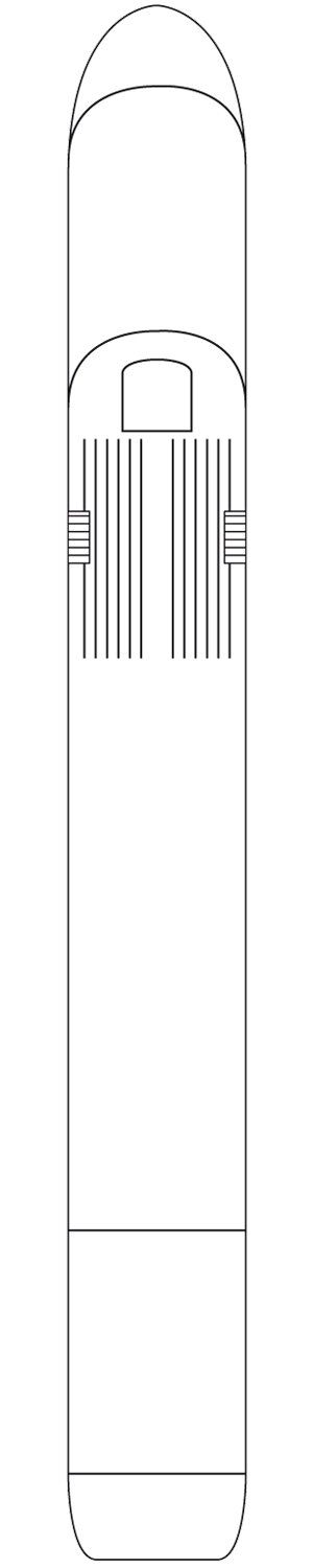 MS KATHARINA VON BORA - Nicko Cruises - Deck 3 (Sonnendeck)