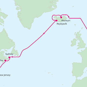 Mein Schiff 1 vor Corner Brook