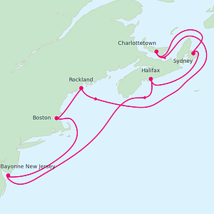 Bucht vor Halifax, Georges Island Lighthouse