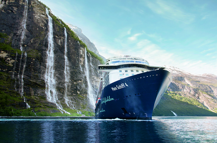 Impressionen zu Sommer 2025 - Mein Schiff 4 - Fjordland Norwegen