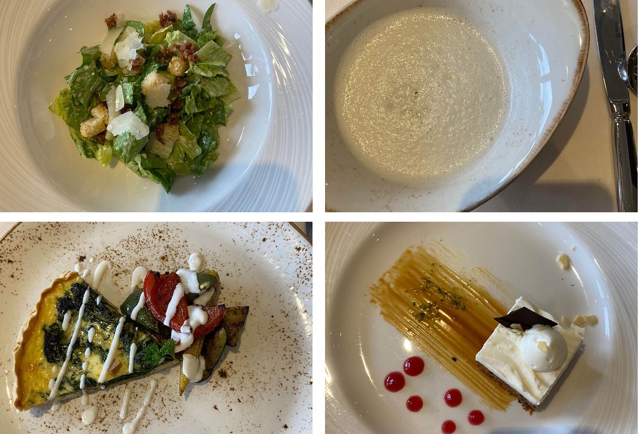 4-Gänge-Menü im Mediterranean Restaurant