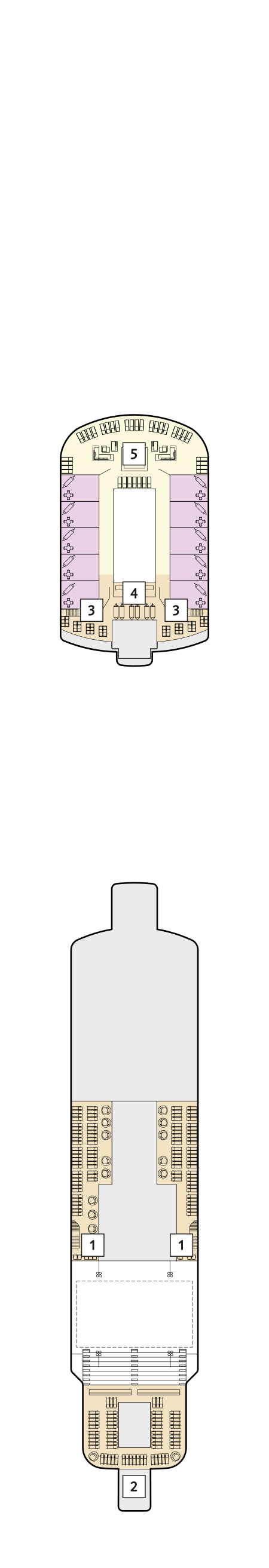 Mein Schiff 3 - TUI Cruises - Deck 15 (Brise)