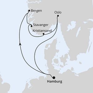 AIDAnova vor Mallorca