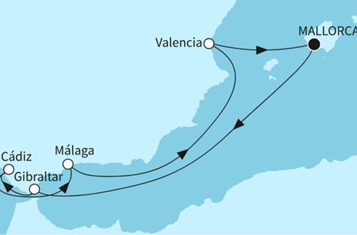 Impressionn zu Mein Schiff Wochenendangebot - Mein Schiff 7 - Faszination Mittelmeer