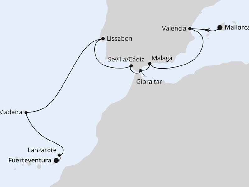 Andalusien, Madeira & Kanaren ab Mallorca 3