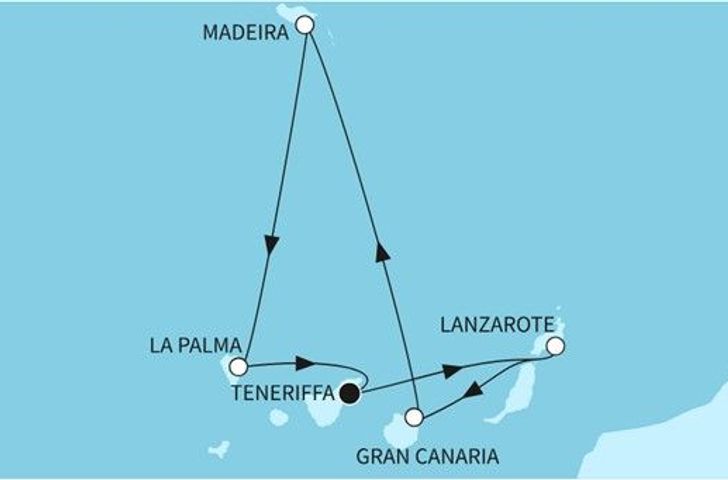 Impression zu Mein Schiff Wochenendangebot - Mein Schiff Relax - Kanaren mit Madeira