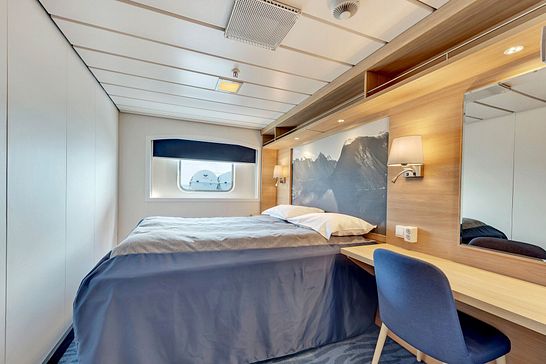 KONG HARALD - Ohne Reederei - P | Arktis Außenkabine Superior