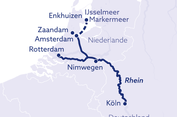 Impression zu nicko cruises - MS RHEIN MELODIE - Ein Tulpenmeer für die Sinne