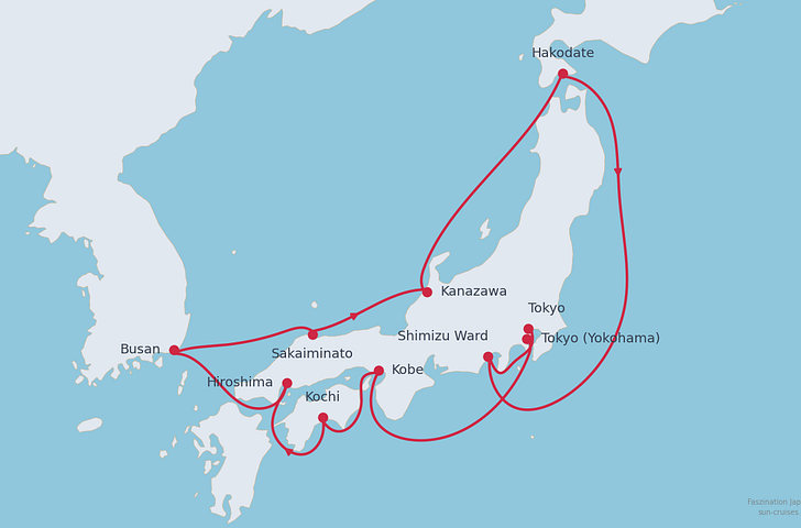 Impression zu Winter 2027/28 - Mein Schiff 6 - Faszination Japan