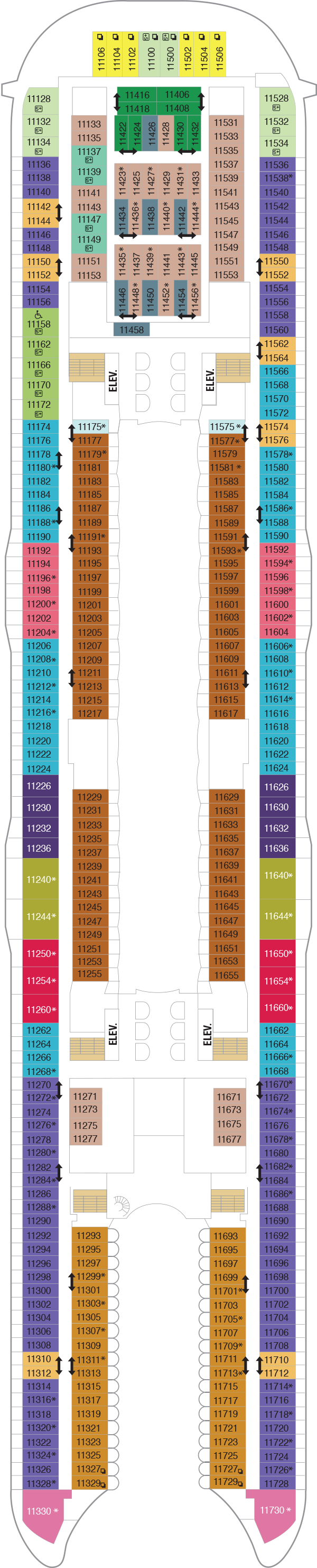 Harmony of the Seas - Royal Caribbean International - Deck 11