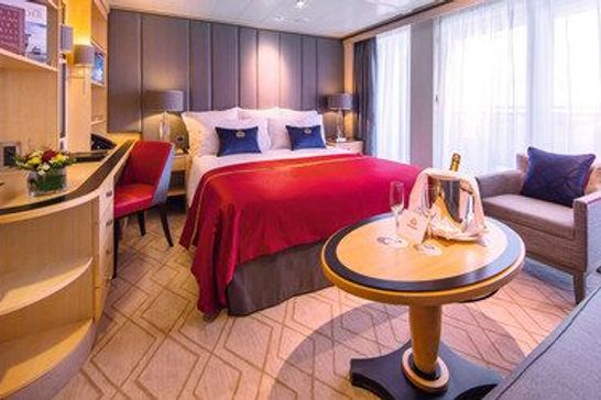 Queen Mary 2 - Cunard Line - Princess Suiten, Deck 10 (P1)