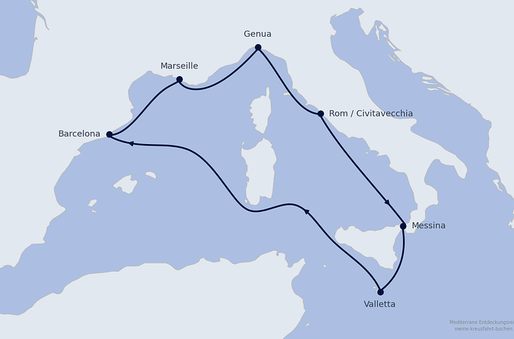 Impression zu MSC Festtagsreisen - Winter 2026/27 - Westliches Mittelmeer