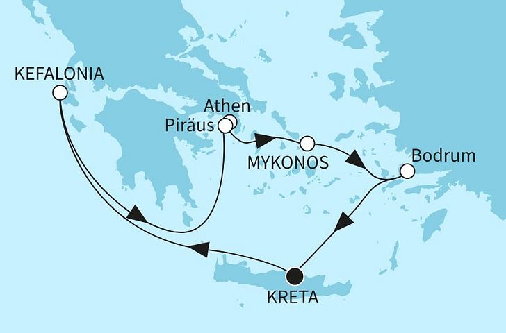 Impression zu Sommer 2026 - Mein Schiff 5 - Sommerzeit im Östlichen Mittelmeer