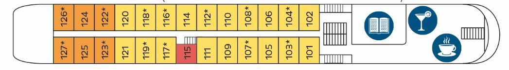 MS HEIDELBERG - Nicko Cruises - OBERDECK