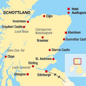 trendtours: titel_Loch_Ness_mit_Urquhart_Castle