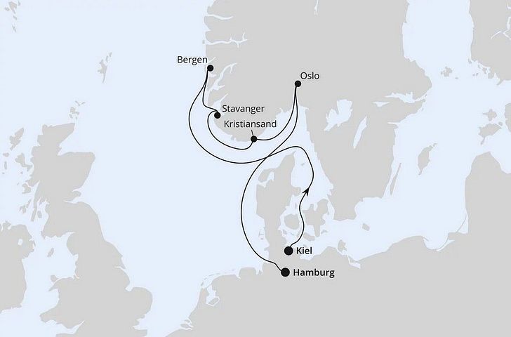 Impression zu AIDA Winter 2027/2028 - AIDAnova - Südnorwegen