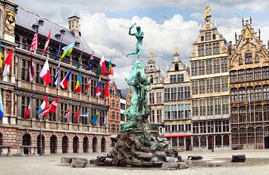 Antwerpen Belgien, Grote Markt