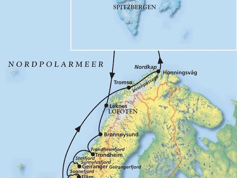 Norwegens Küsten & Spitzbergen