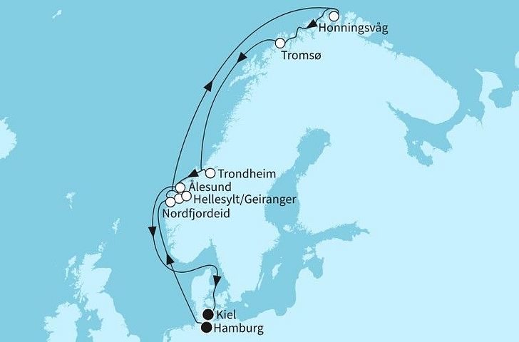 Impression zu Sommer 2027 - Norwegen mit Nordkap