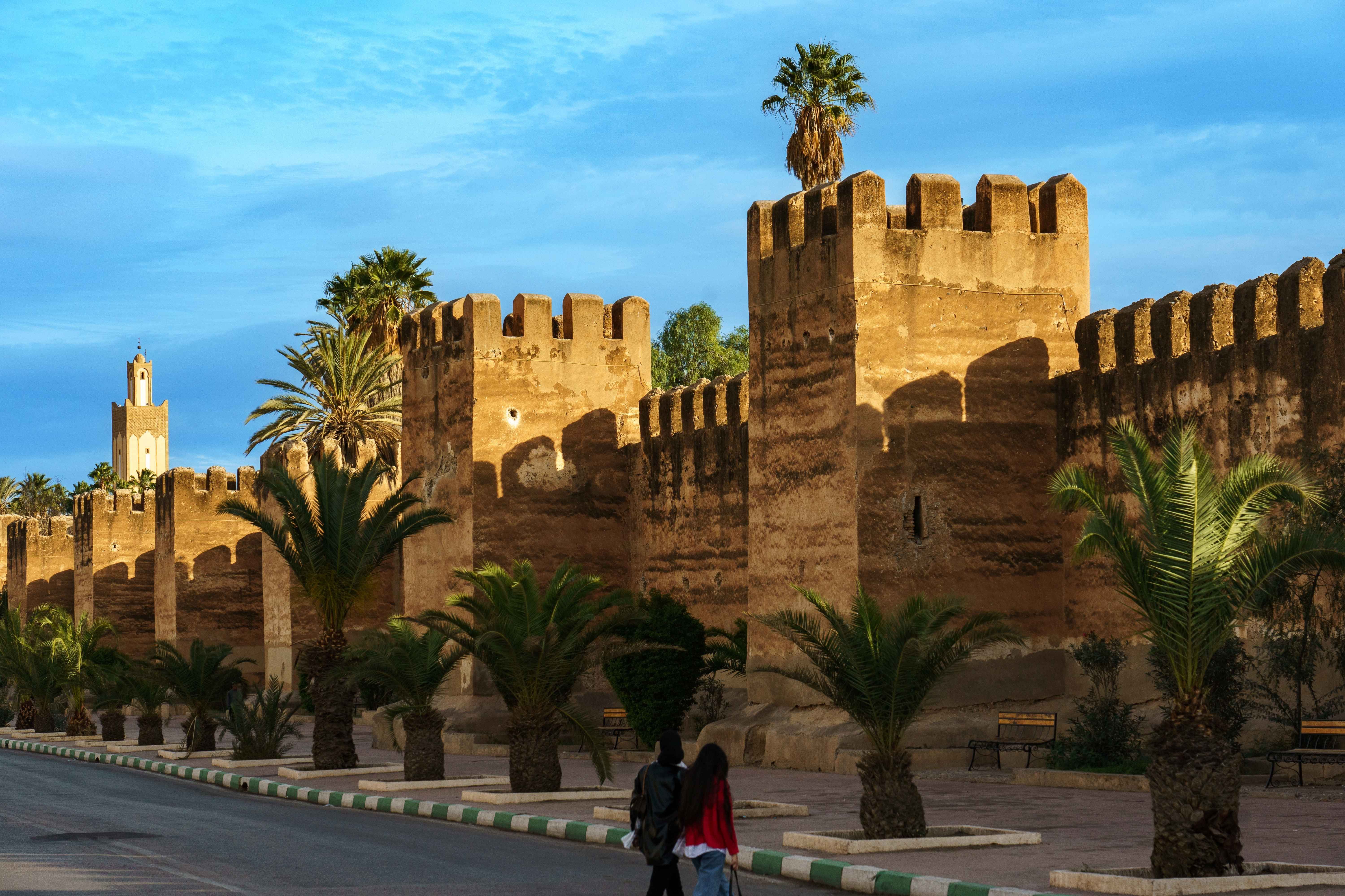 Stadtmauer in Taroudant