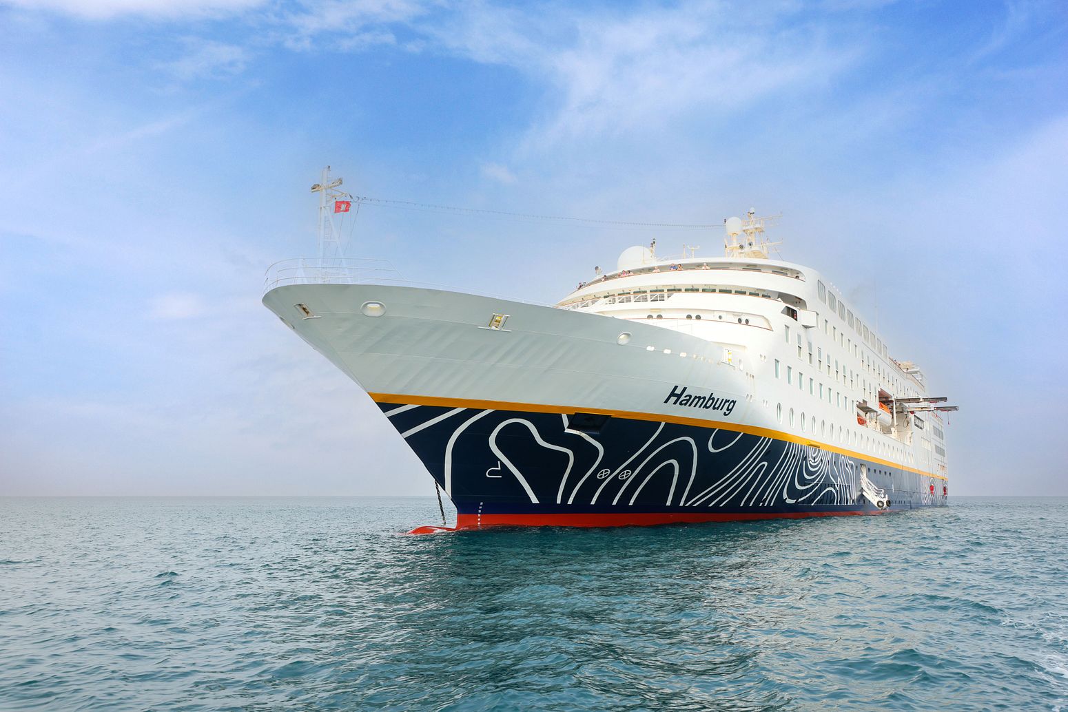 Die MS Hamburg