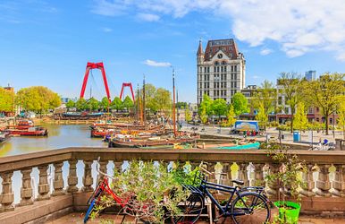 Mit Rad & Schiff durch die Provinz Südholland - idyllische Wasserwege und Großstadtflair