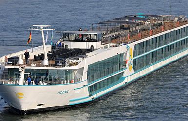 Das Flusskreuzfahrtschiff ALENA