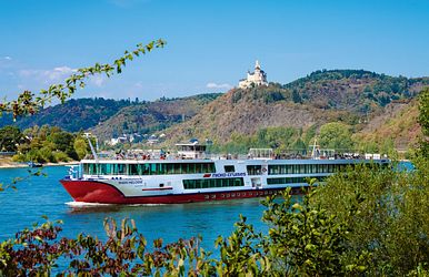 Der Rhein in voller Länge