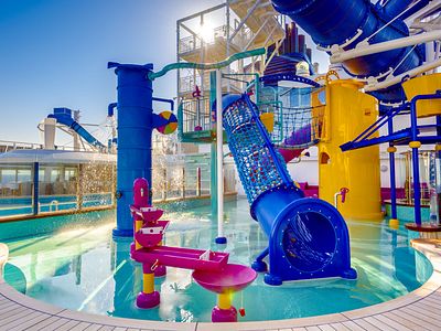 Der Kinderpool auf Norwegian Bliss