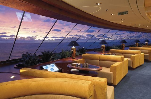 MSC Fantasia,Ship,MSC Yacht Club,Sofa,Table,Lamp,Window,Sunset,Screen,Fantasia Class