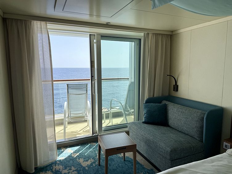Renovierte Balkon Kabine an Bord von AIDAdiva