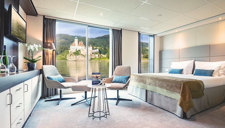 MS Amadeus Brilliant - Amadeus Flusskreuzfahrten - 2-Bett-Außenkabine,Kategorie Suite,Mozart Deck (SUI)