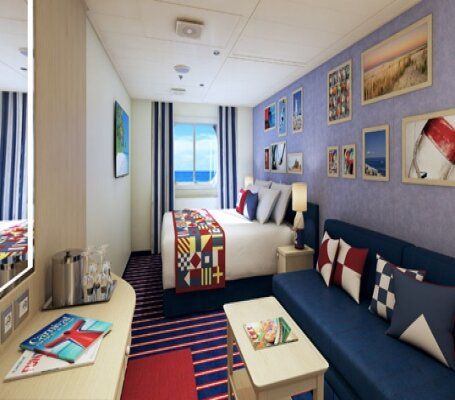 Carnival Vista - Carnival Cruise Line - Deluxe Familien-Außenkabine (FJ)